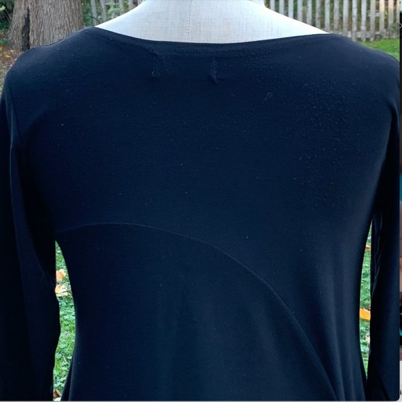Simpli Black Asymmetrical Dress - Picture 7 of 12